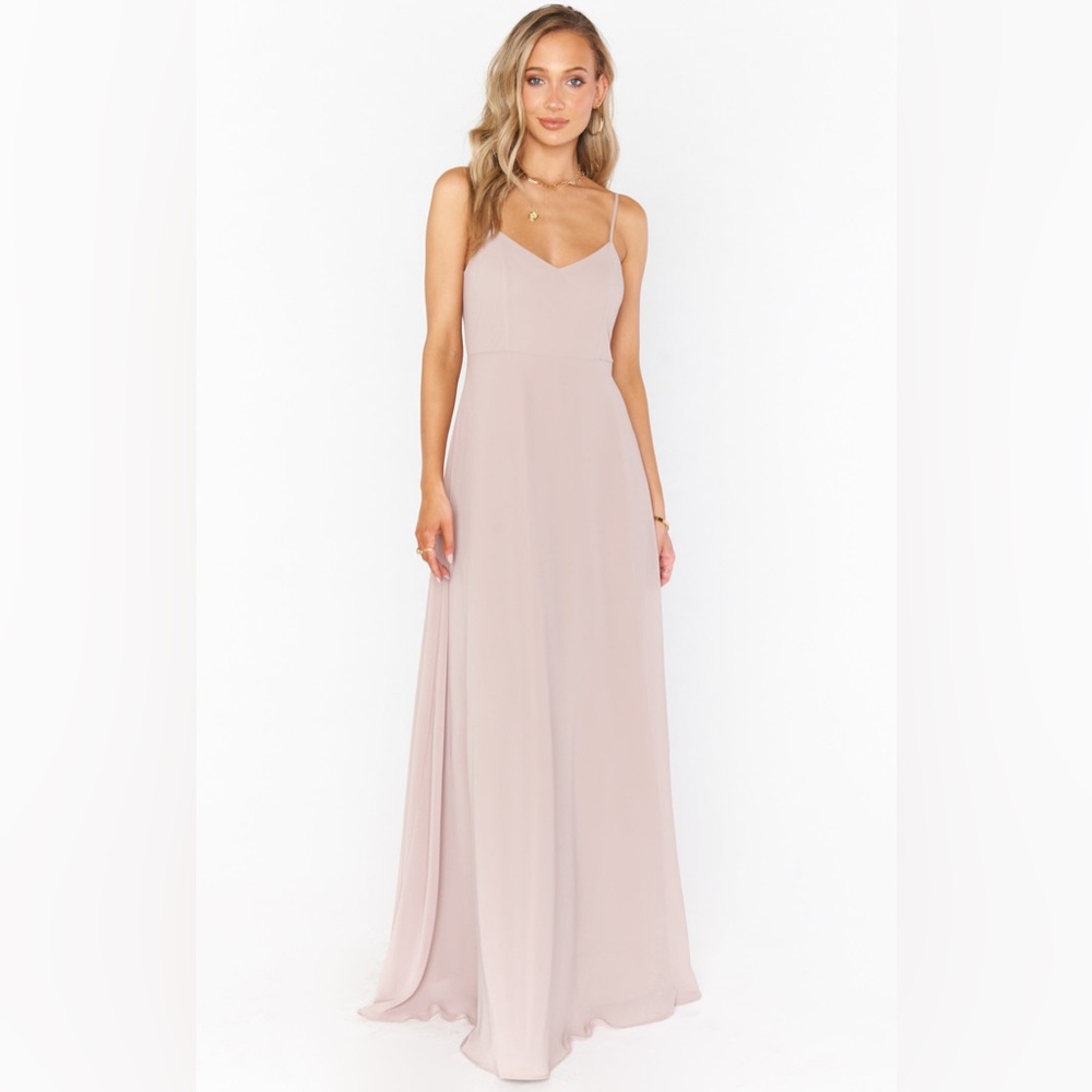 Show Me Your Mumu Faith Soft Beige Chiffon size M